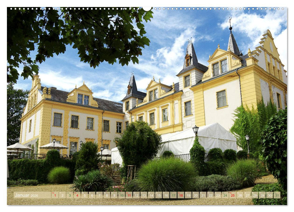 Brandenburg - Schöne Ausflugsziele nördlich von Berlin (CALVENDO Wandkalender 2026)