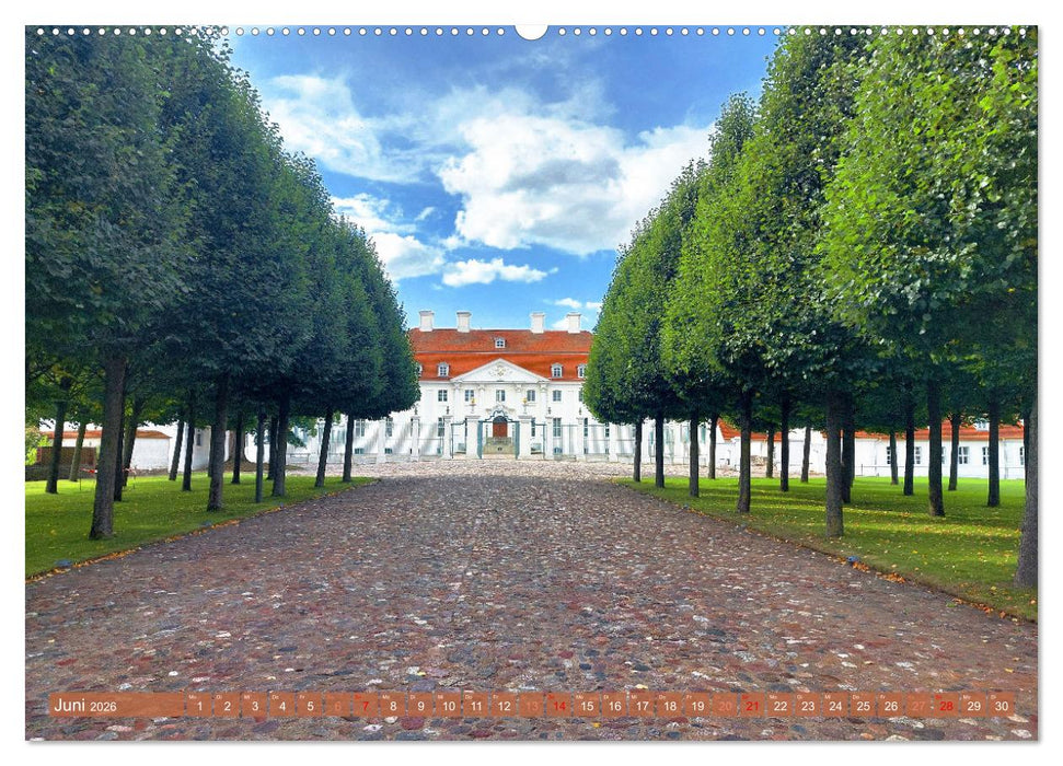 Brandenburg - Schöne Ausflugsziele nördlich von Berlin (CALVENDO Premium Wandkalender 2026)