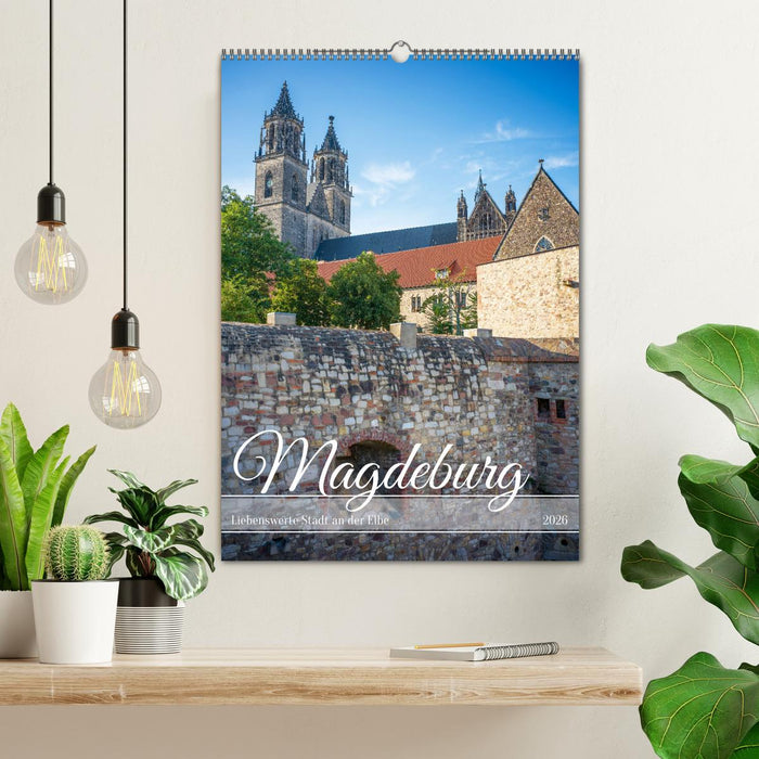 Magdeburg - Liebenswerte Stadt an der Elbe (CALVENDO Wandkalender 2026)