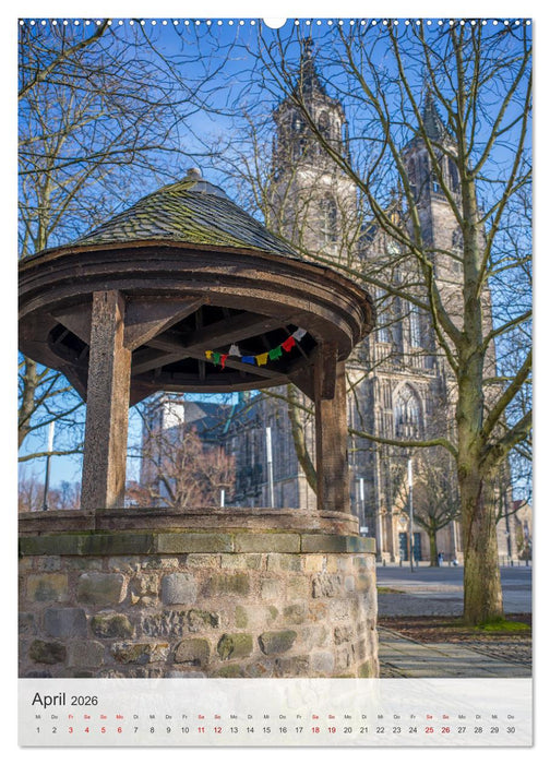 Magdeburg - Liebenswerte Stadt an der Elbe (CALVENDO Wandkalender 2026)