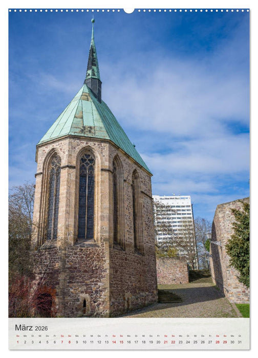 Magdeburg - Liebenswerte Stadt an der Elbe (CALVENDO Premium Wandkalender 2026)