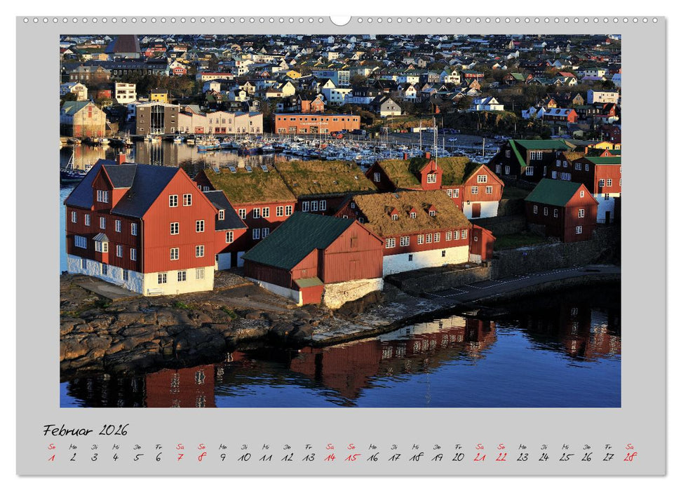 Färöer, Shetland, Orkney - Inseln im Nordatlantik (CALVENDO Wandkalender 2026)