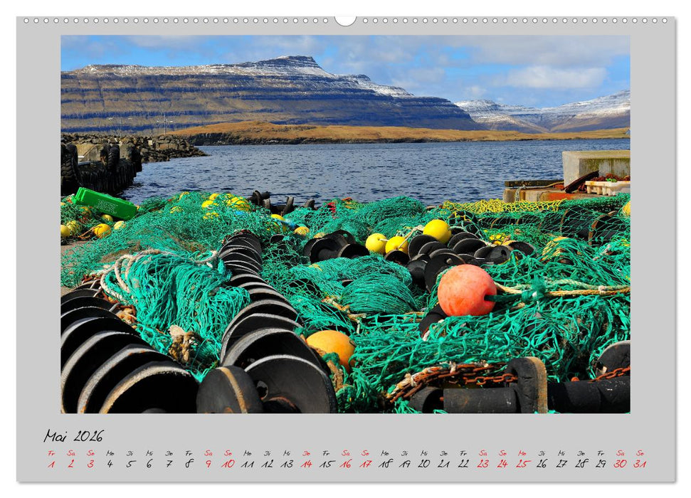 Färöer, Shetland, Orkney - Inseln im Nordatlantik (CALVENDO Wandkalender 2026)