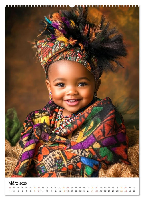 Kinder der Welt - ein Lächeln öffnet Herzen (CALVENDO Wandkalender 2026)