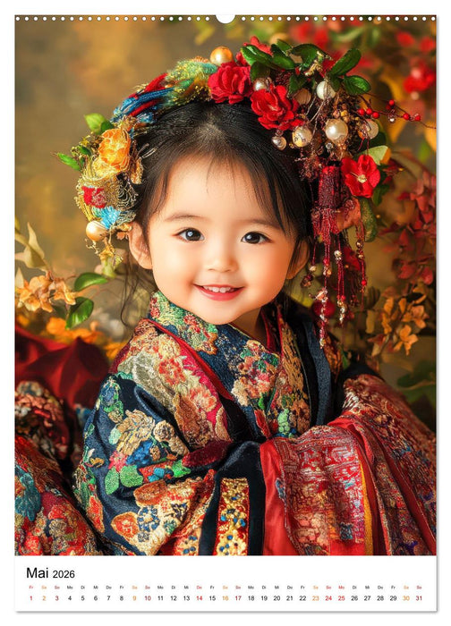 Kinder der Welt - ein Lächeln öffnet Herzen (CALVENDO Wandkalender 2026)