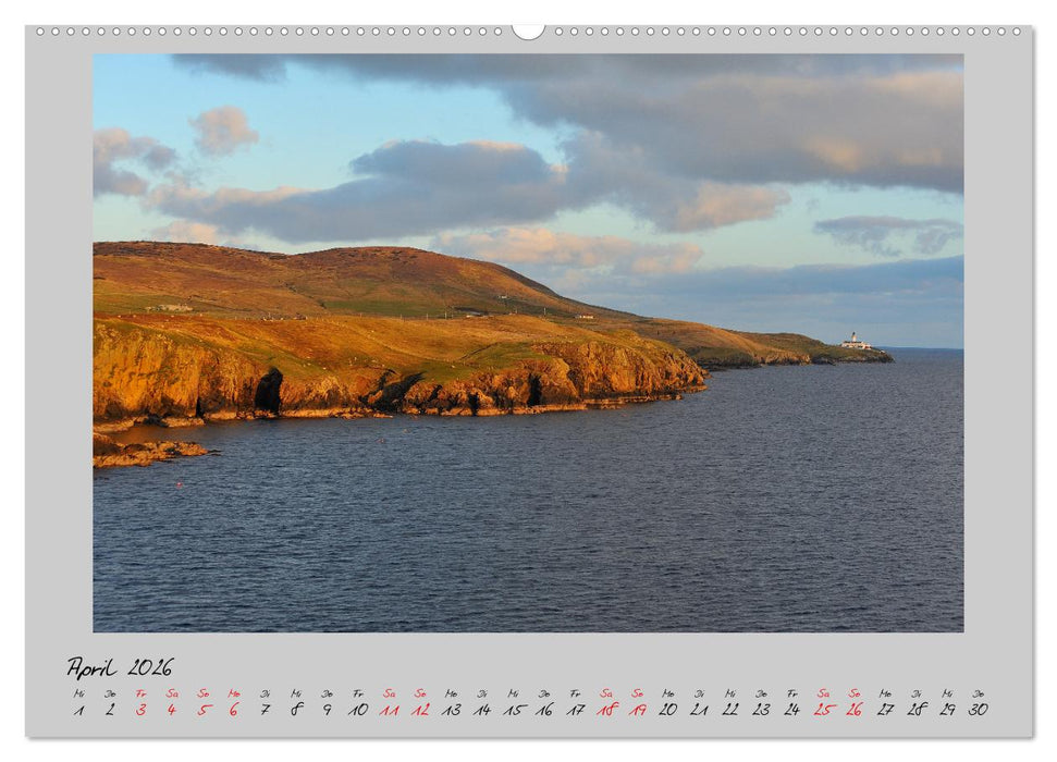 Färöer, Shetland, Orkney - Inseln im Nordatlantik (CALVENDO Premium Wandkalender 2026)