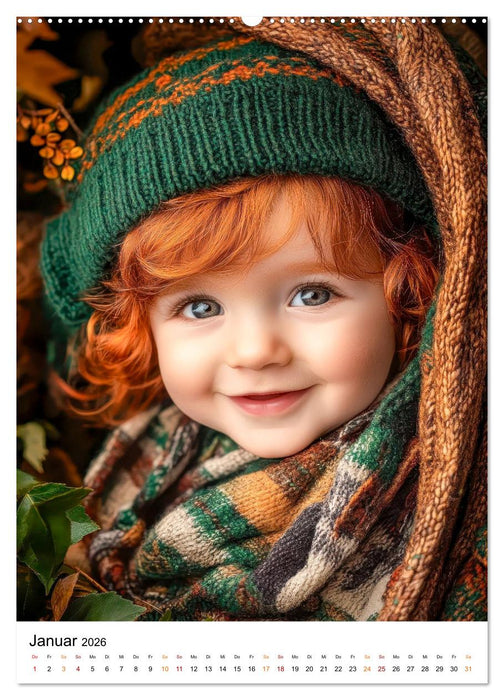 Kinder der Welt - ein Lächeln öffnet Herzen (CALVENDO Premium Wandkalender 2026)
