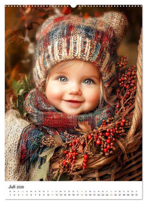 Kinder der Welt - ein Lächeln öffnet Herzen (CALVENDO Premium Wandkalender 2026)