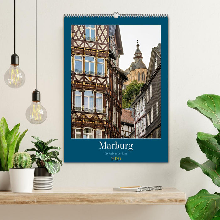 Marburg - Die Perle an der Lahn (CALVENDO Wandkalender 2026)