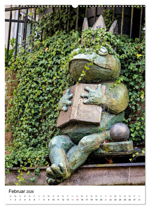 Marburg - Die Perle an der Lahn (CALVENDO Wandkalender 2026)