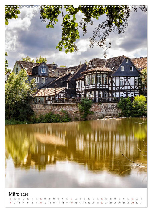 Marburg - Die Perle an der Lahn (CALVENDO Premium Wandkalender 2026)