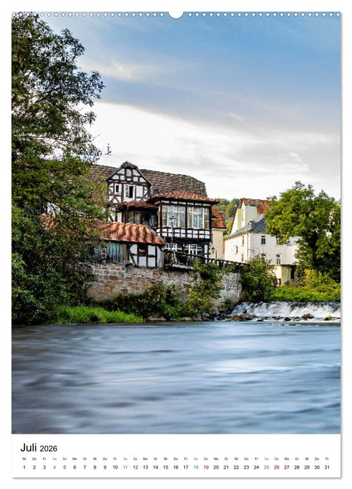 Marburg - Die Perle an der Lahn (CALVENDO Premium Wandkalender 2026)