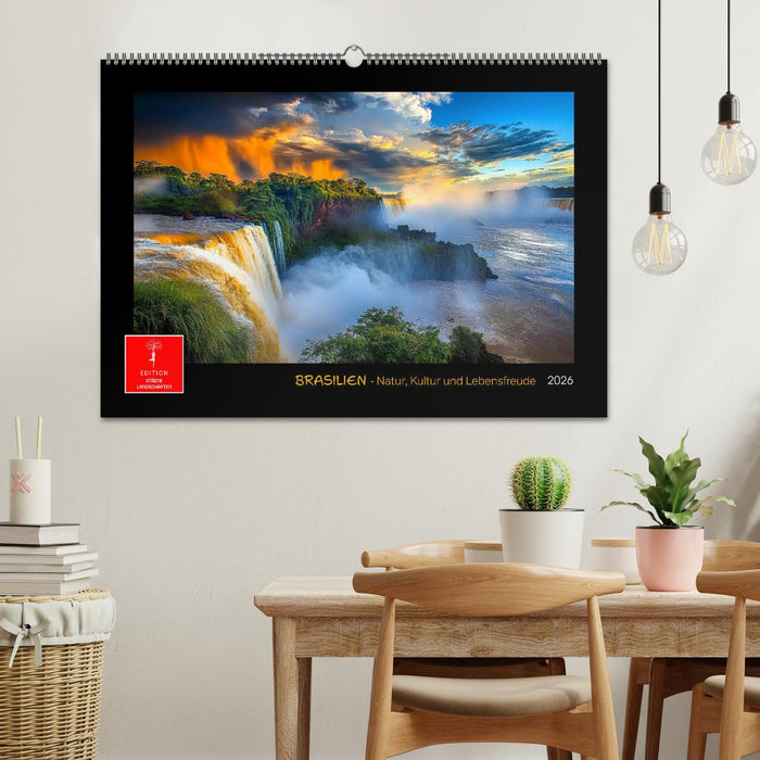 Brasilien - Natur, Kultur und Lebensfreude (CALVENDO Wandkalender 2026)