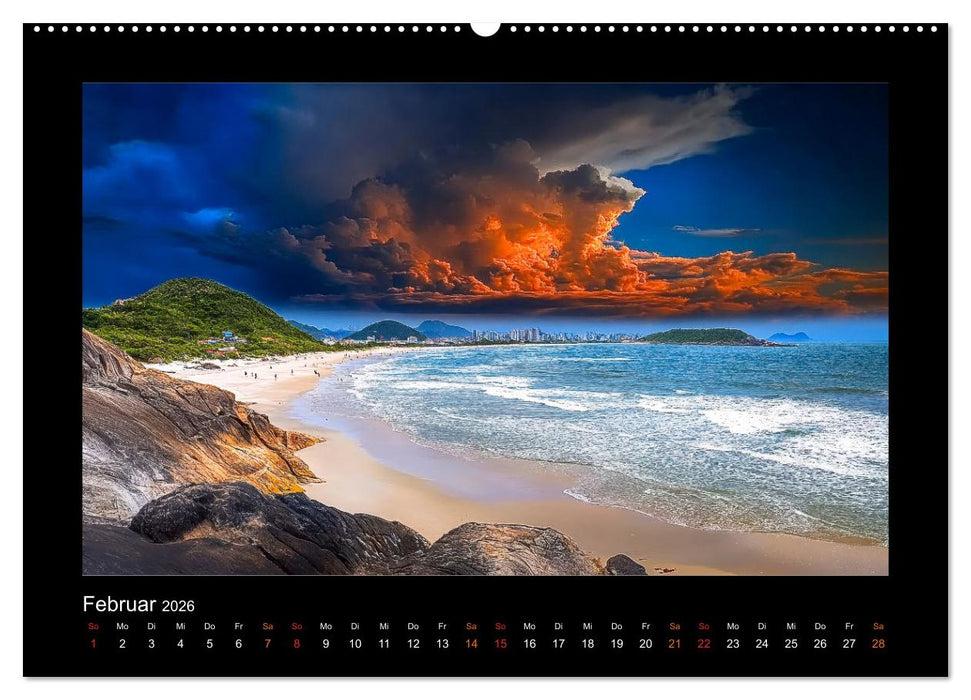 Brasilien - Natur, Kultur und Lebensfreude (CALVENDO Wandkalender 2026)