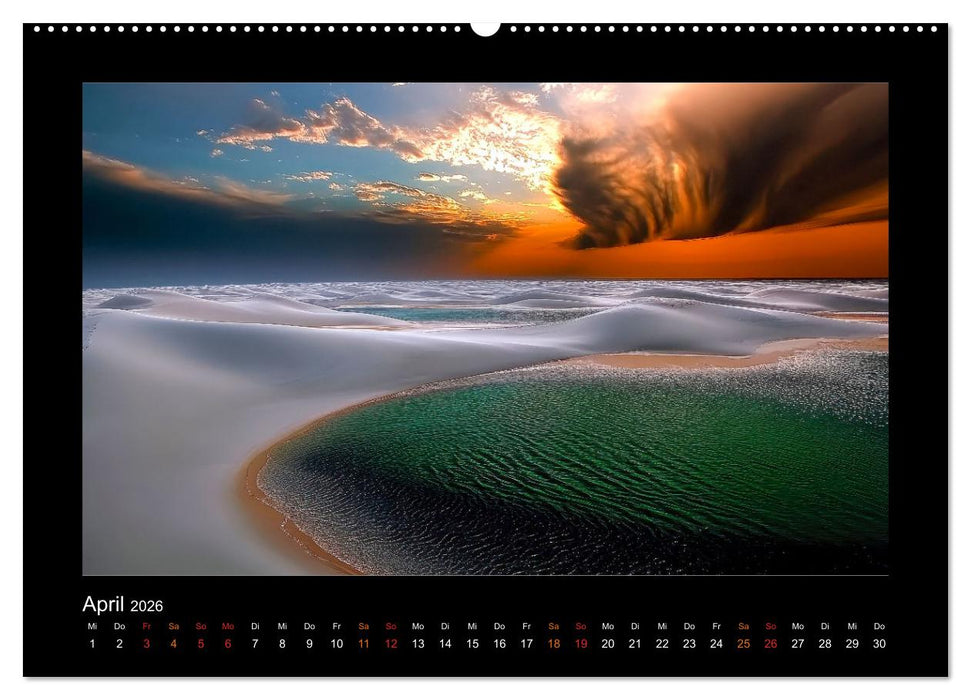 Brasilien - Natur, Kultur und Lebensfreude (CALVENDO Wandkalender 2026)