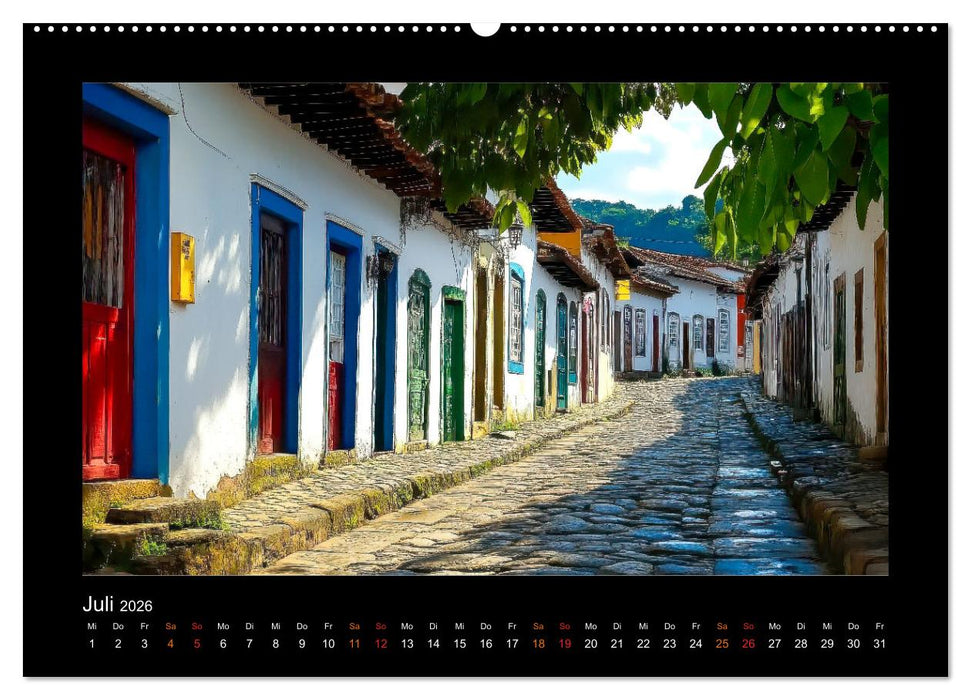 Brasilien - Natur, Kultur und Lebensfreude (CALVENDO Premium Wandkalender 2026)