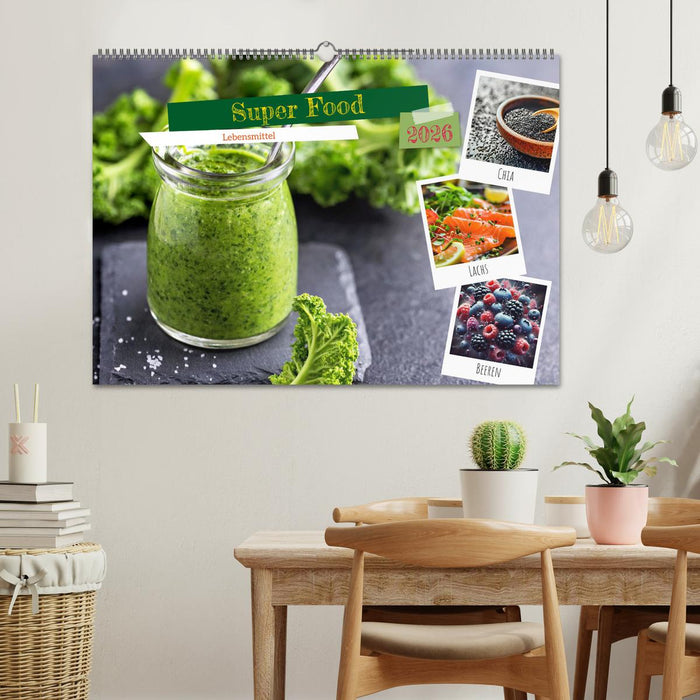 Super Food - Lebensmittel (CALVENDO Wandkalender 2026)