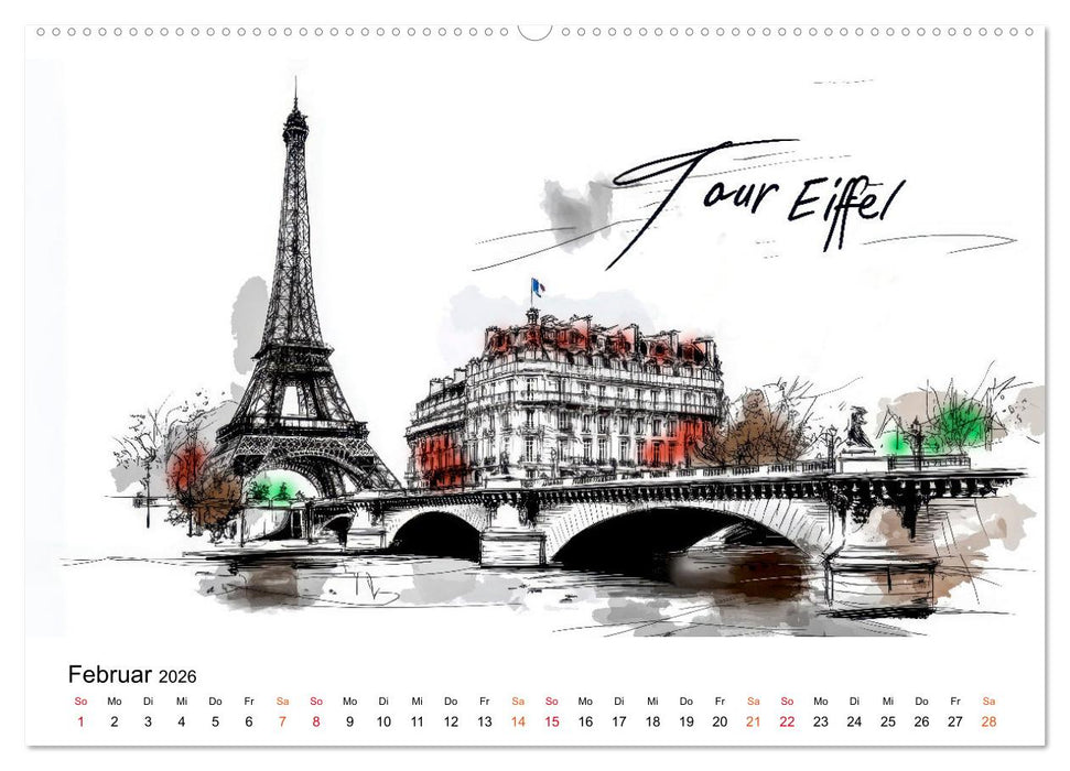 Traumziele der Erde - Kalender für Entdecker (CALVENDO Premium Wandkalender 2026)