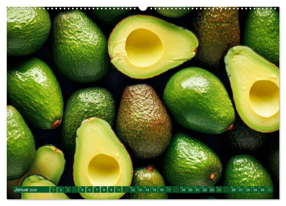 Super Food - Lebensmittel (CALVENDO Premium Wandkalender 2026)