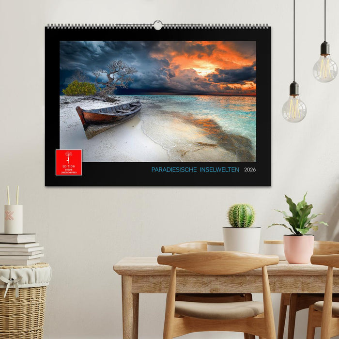 Paradiesische Inselwelten (CALVENDO Wandkalender 2026)