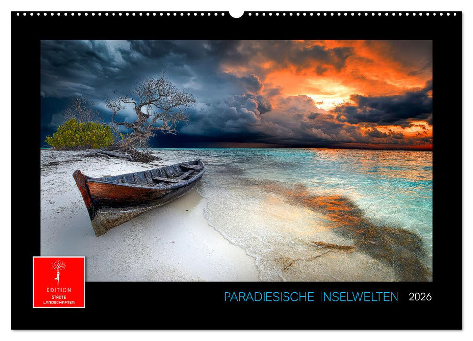Paradiesische Inselwelten (CALVENDO Wandkalender 2026)