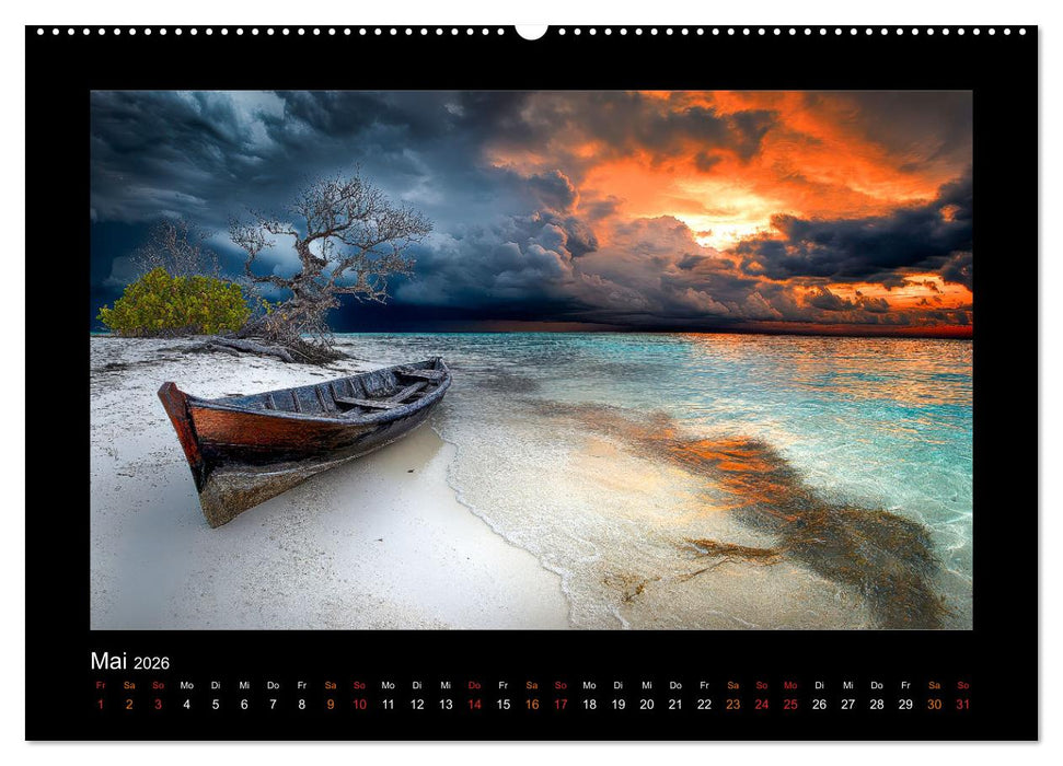 Paradiesische Inselwelten (CALVENDO Premium Wandkalender 2026)