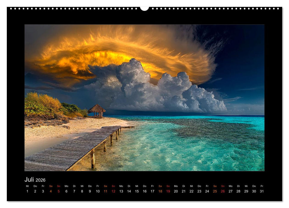 Paradiesische Inselwelten (CALVENDO Premium Wandkalender 2026)