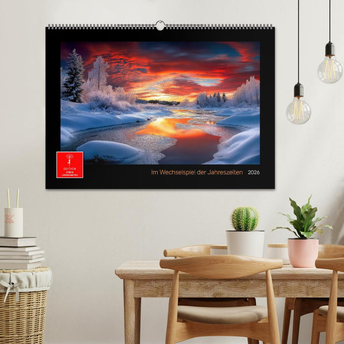 Im Wechselspiel der Jahreszeiten (CALVENDO Wandkalender 2026)