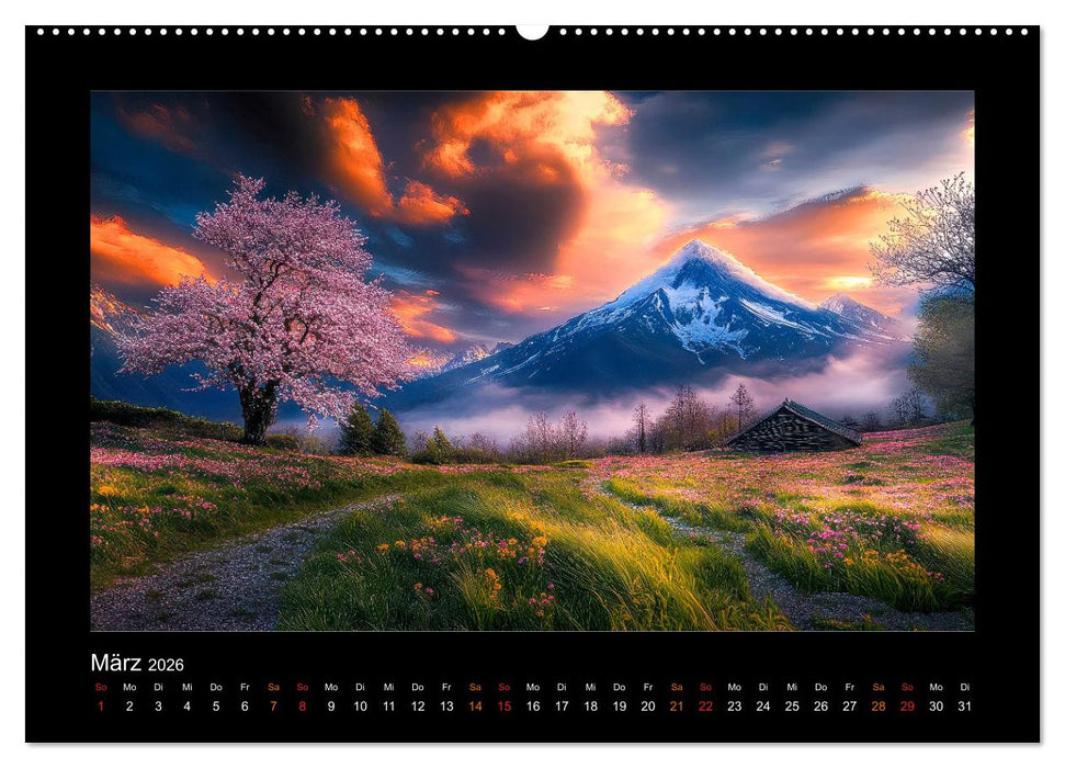 Im Wechselspiel der Jahreszeiten (CALVENDO Premium Wandkalender 2026)