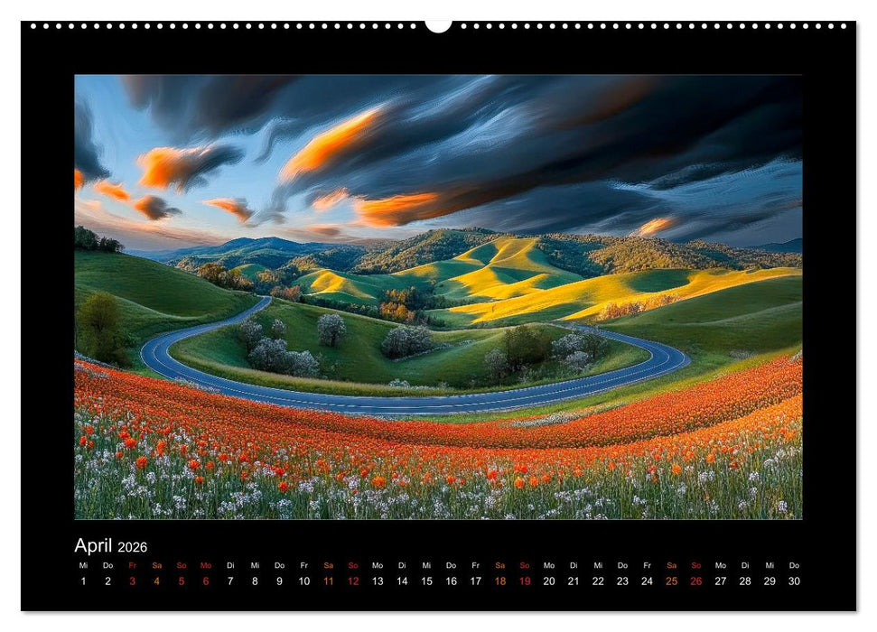 Im Wechselspiel der Jahreszeiten (CALVENDO Premium Wandkalender 2026)