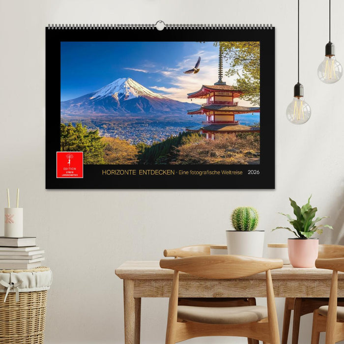 Horizonte entdecken - eine fotografische Weltreise (CALVENDO Wandkalender 2026)