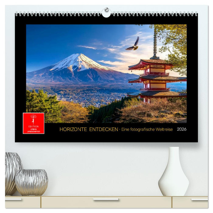 Horizonte entdecken - eine fotografische Weltreise (CALVENDO Premium Wandkalender 2026)