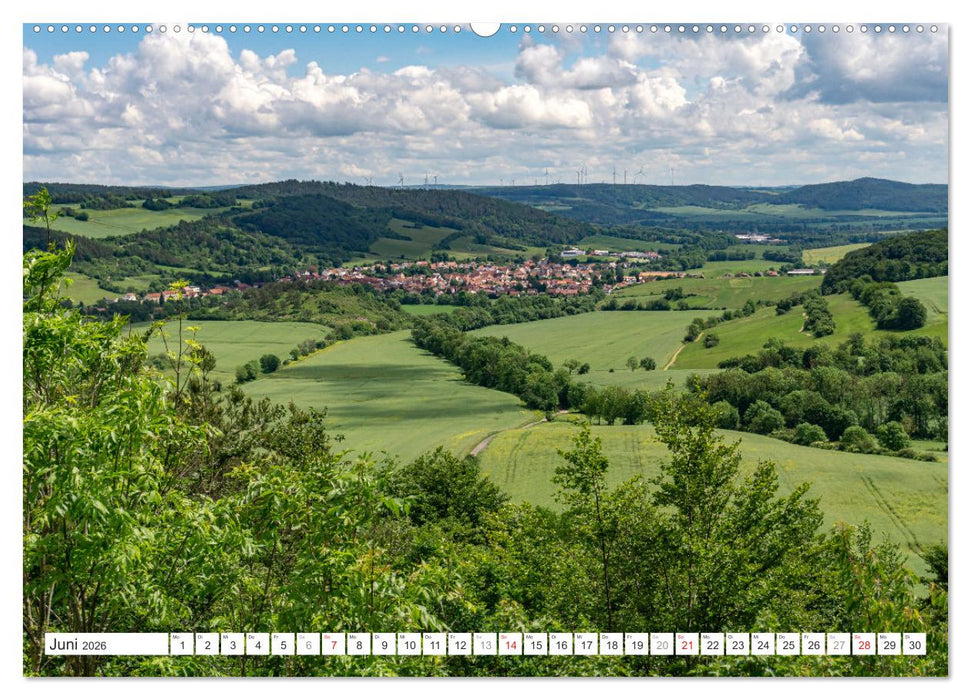 Deutsche Bundesländer - Thüringen (CALVENDO Wandkalender 2026)