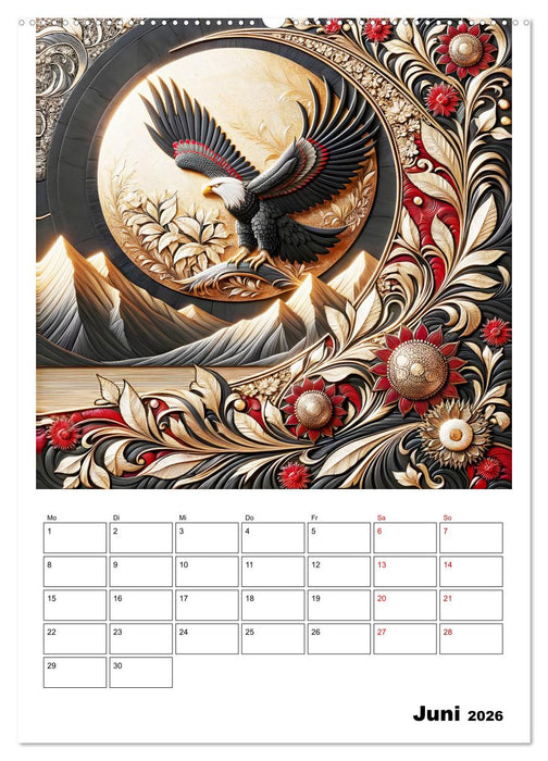 Tierische Mondlichtmagie (CALVENDO Premium Wandkalender 2026)