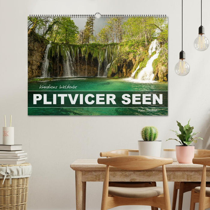 Welterbe in Kroatien - Plitvicer Seen (CALVENDO Wandkalender 2026)