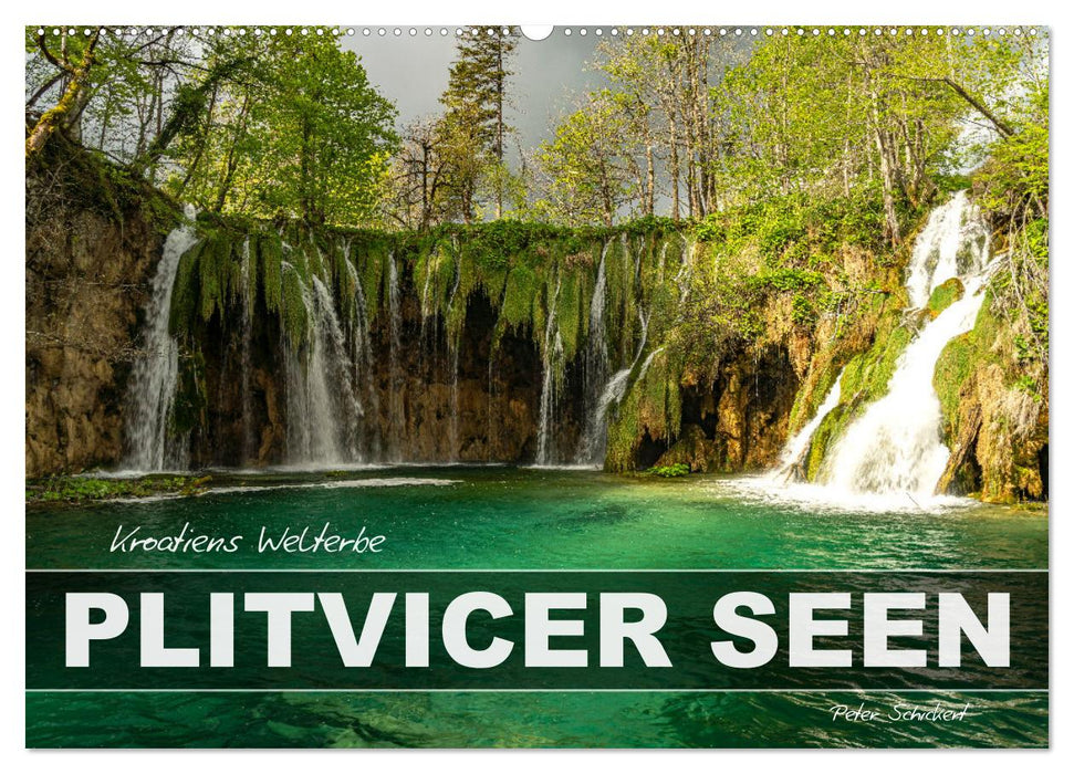 Welterbe in Kroatien - Plitvicer Seen (CALVENDO Wandkalender 2026)