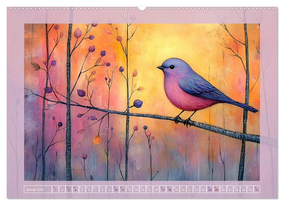 Pastellpoesie – Farben, die die Seele berühren (CALVENDO Wandkalender 2026)