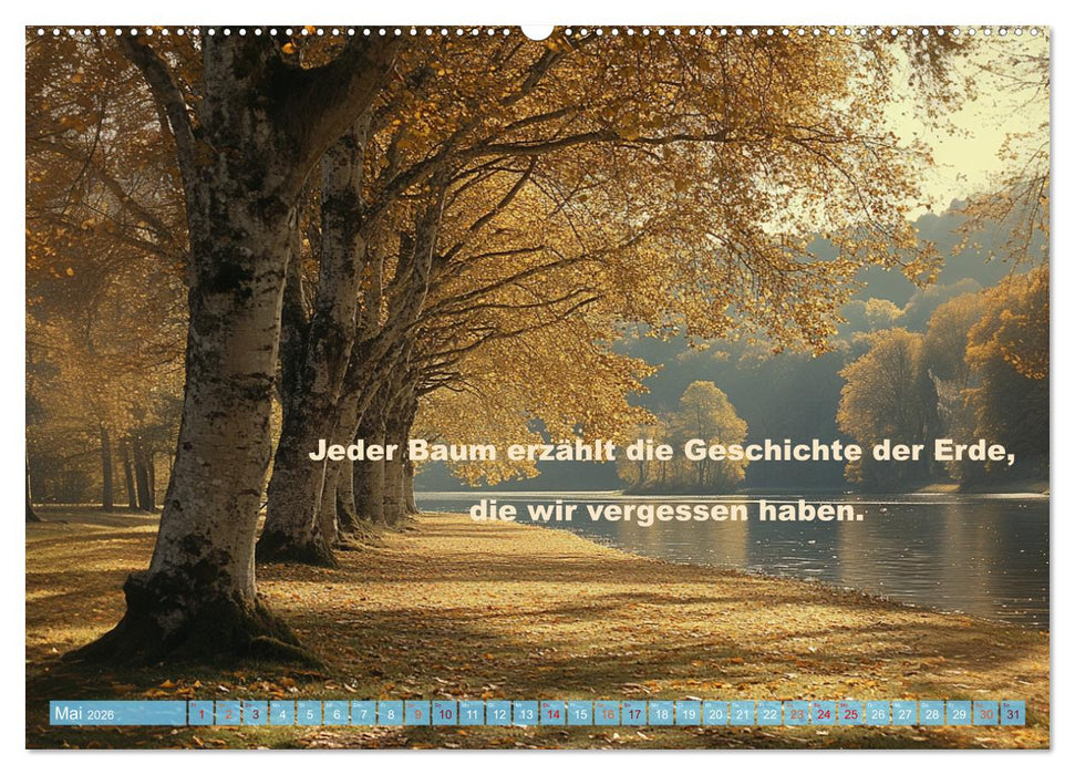 Wortperlen (CALVENDO Premium Wandkalender 2026)