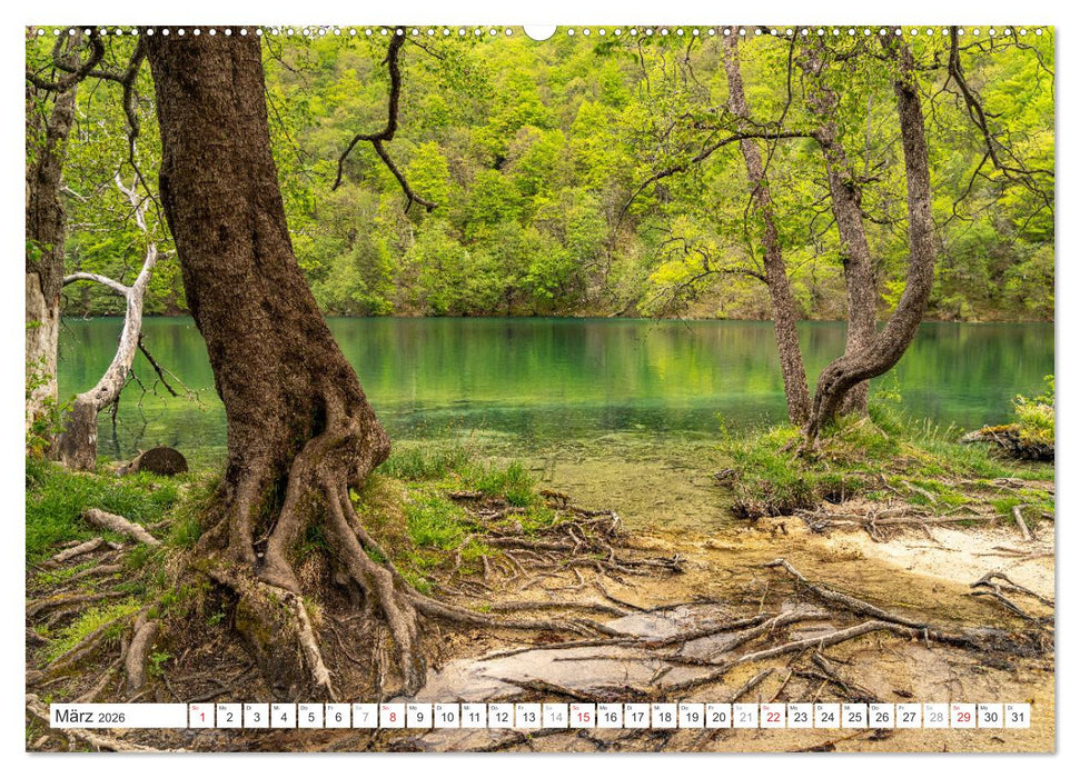 Welterbe in Kroatien - Plitvicer Seen (CALVENDO Premium Wandkalender 2026)