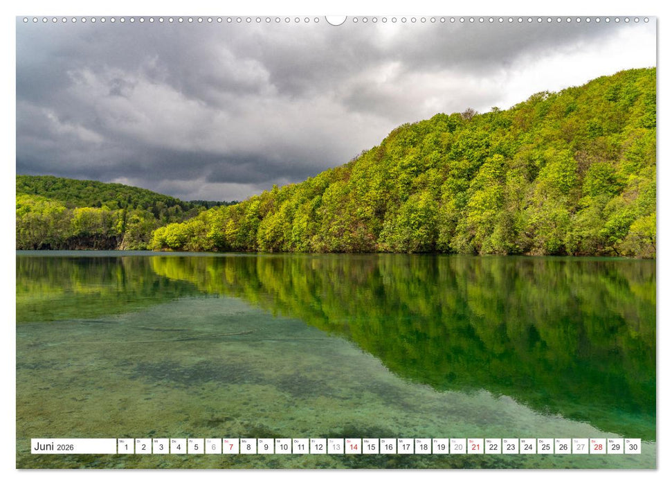 Welterbe in Kroatien - Plitvicer Seen (CALVENDO Premium Wandkalender 2026)