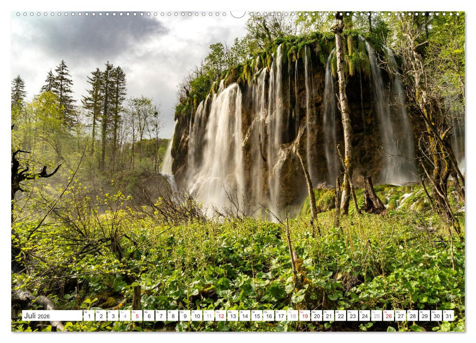 Welterbe in Kroatien - Plitvicer Seen (CALVENDO Premium Wandkalender 2026)