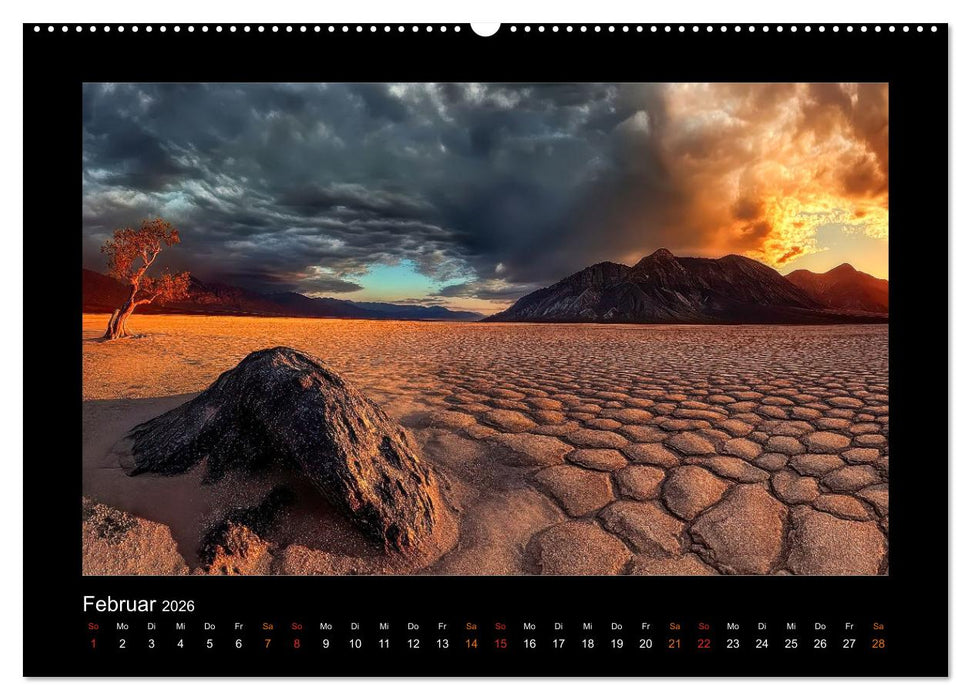 Nationalparks der USA - wilde Schönheiten (CALVENDO Premium Wandkalender 2026)