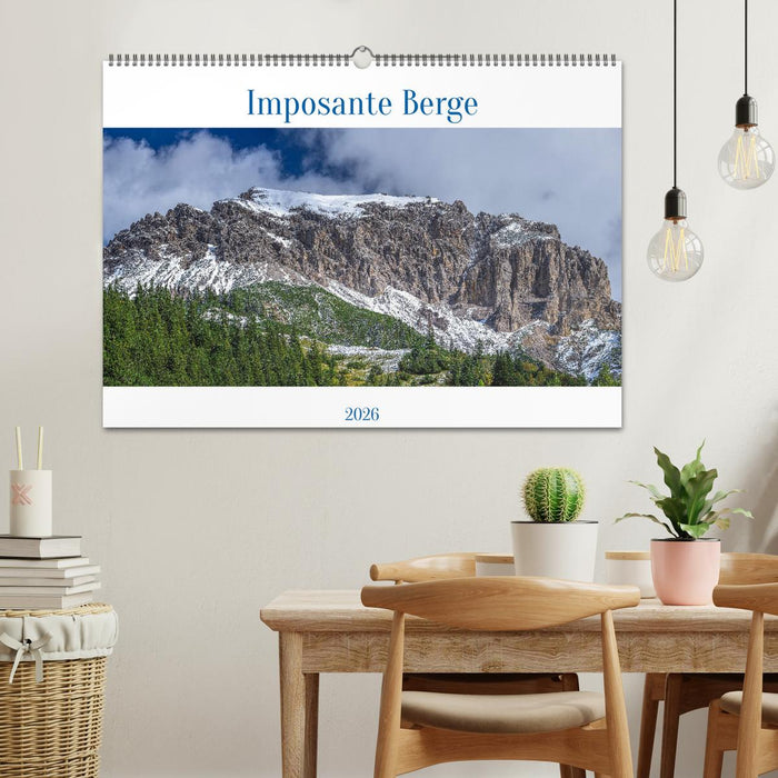 Imposante Berge (CALVENDO Wandkalender 2026)