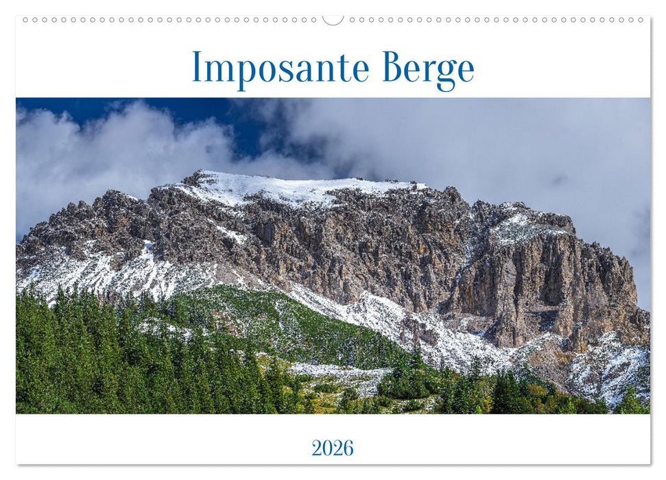 Imposante Berge (CALVENDO Wandkalender 2026)