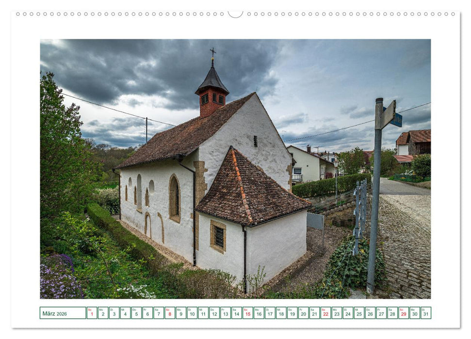 Tengen und Blumenfeld - Kleinstadtperlen des Hegaus (CALVENDO Wandkalender 2026)