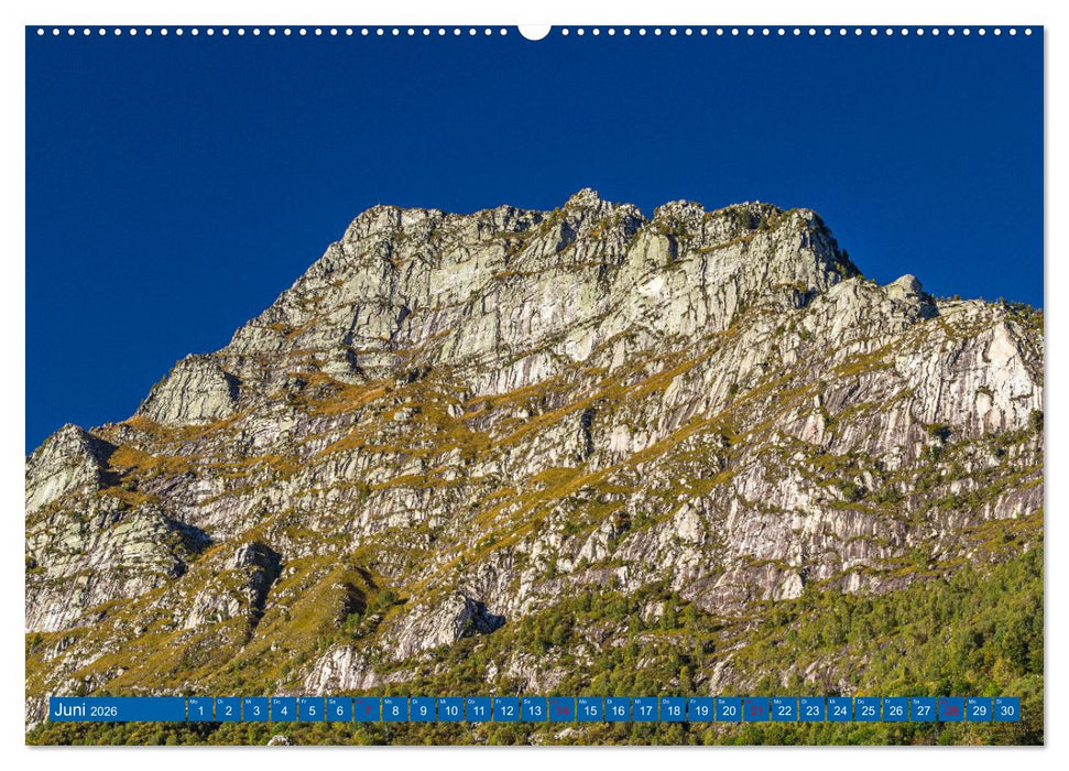 Imposante Berge (CALVENDO Premium Wandkalender 2026)