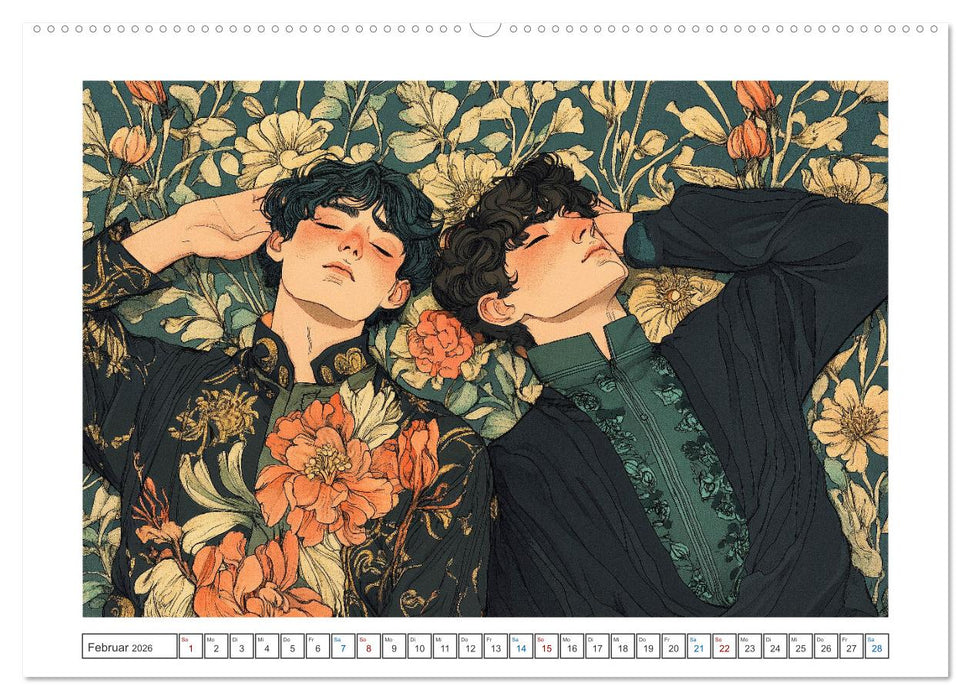 Im Stil des Art Nouveau (CALVENDO Wandkalender 2026)