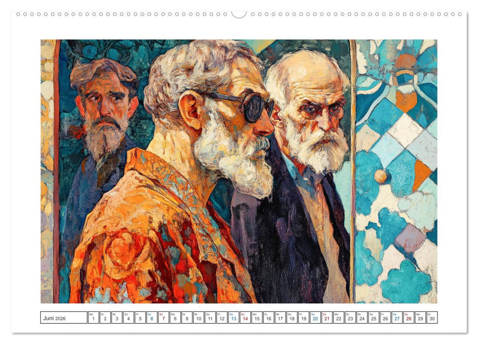 Im Stil des Art Nouveau (CALVENDO Premium Wandkalender 2026)