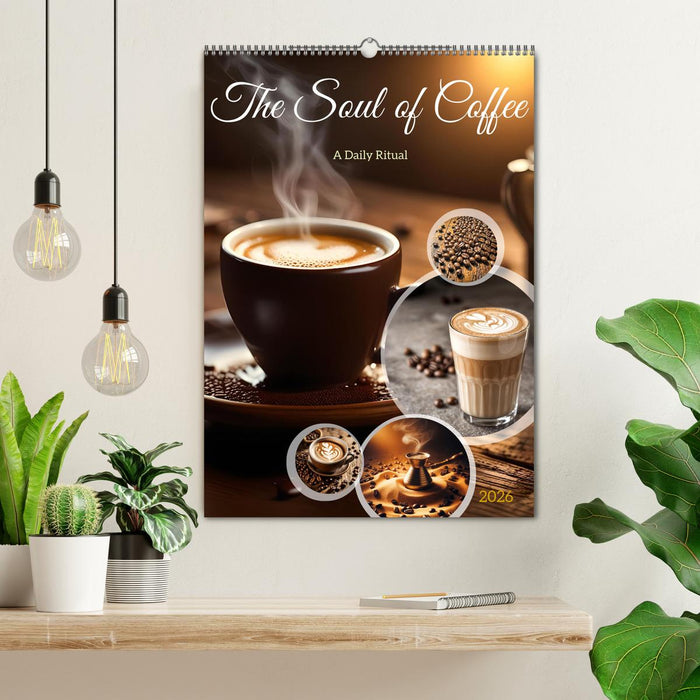 The Soul of Coffee - A Daily Ritual (CALVENDO Monthly Calendar 2026)