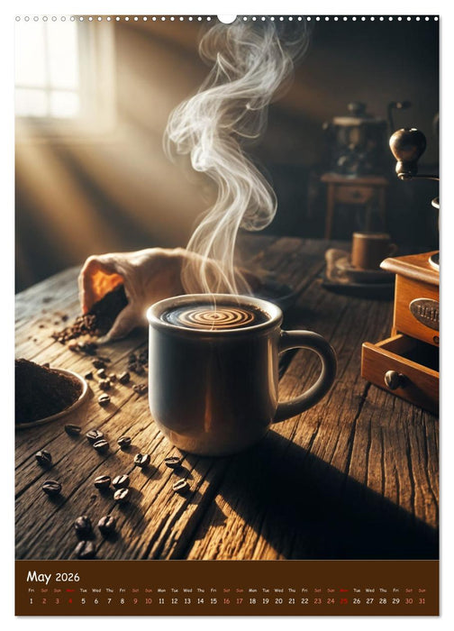 The Soul of Coffee - A Daily Ritual (CALVENDO Premium-Calendar 2026)